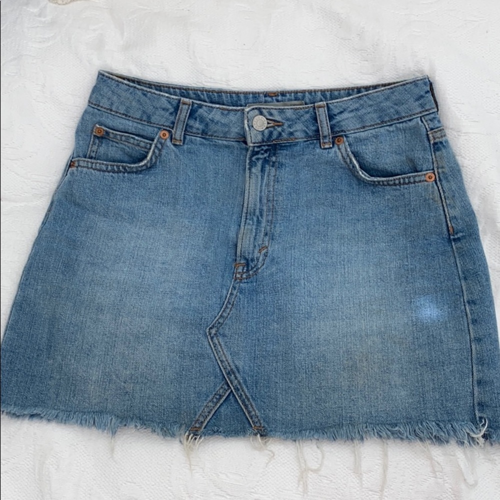 Denim skirt